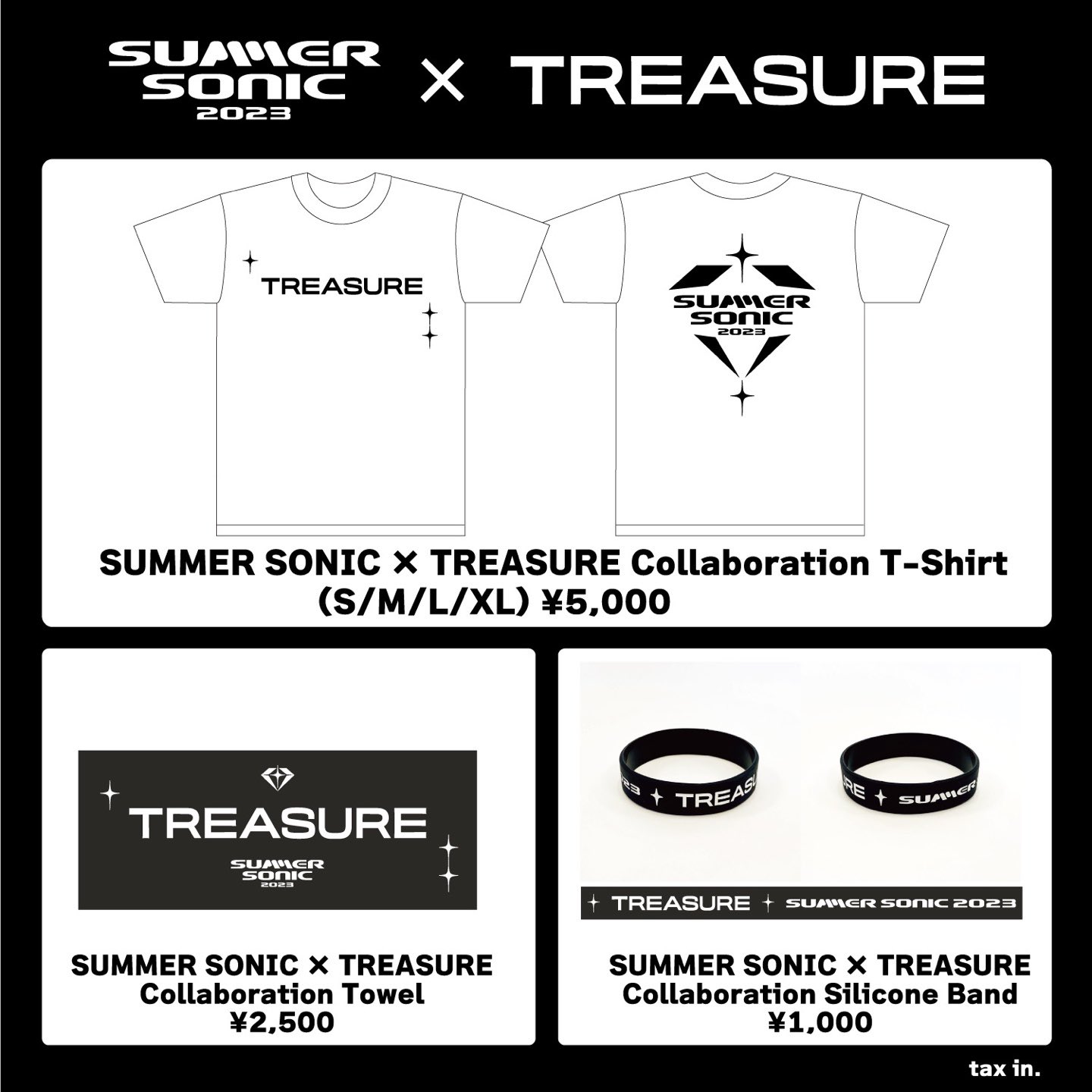 treasure Tシャツ サマソニ　SUMMERSONIC TREASURE Tシャツ サマソニSUMMERSONIC