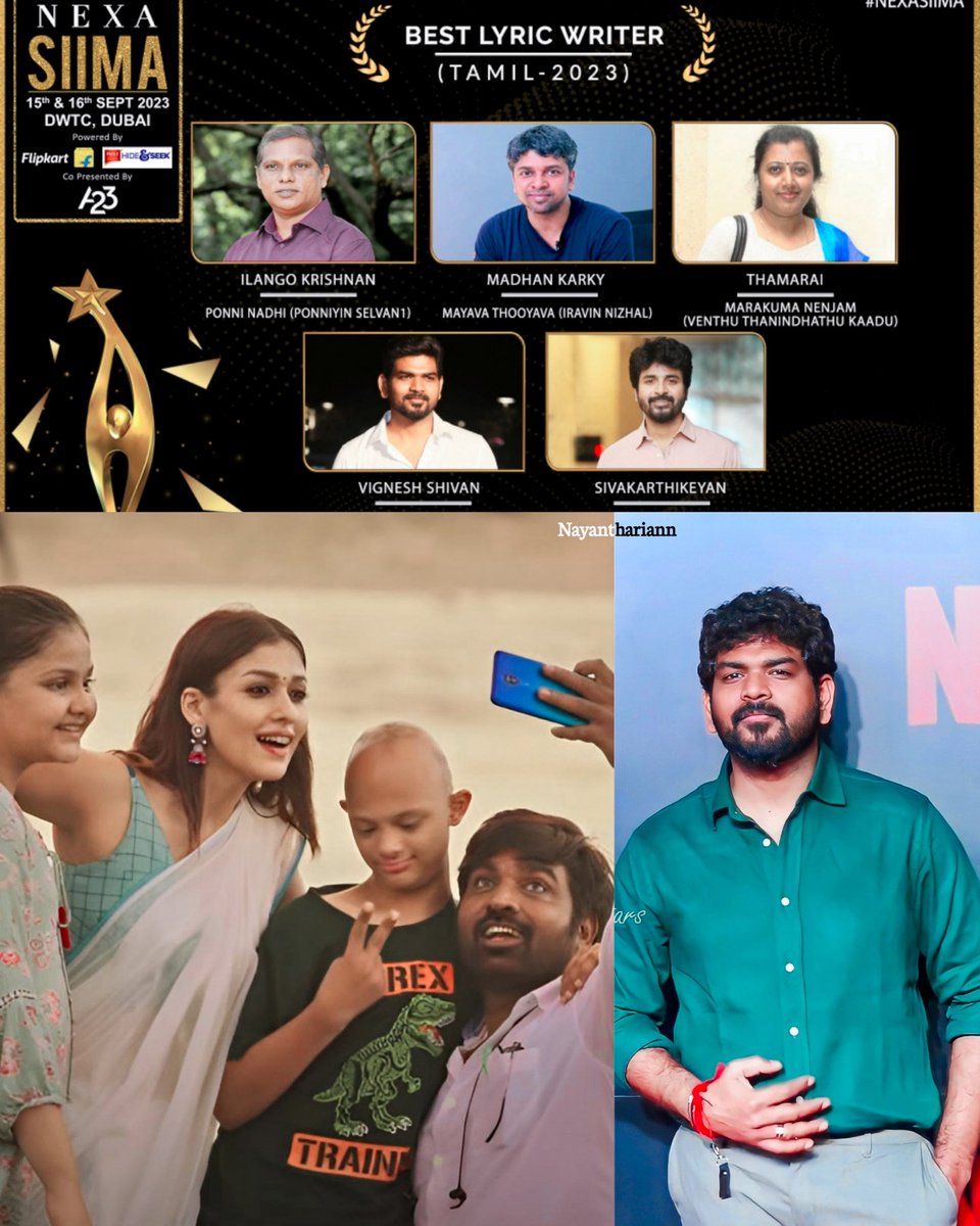 Vote  @VigneshShivN for #NaanPizhai   at siima.in/Voting/ ❤️
#KRK

Danube Properties Presents A23 SIIMAWEEKEND in Dubai on 15th and 16th September.