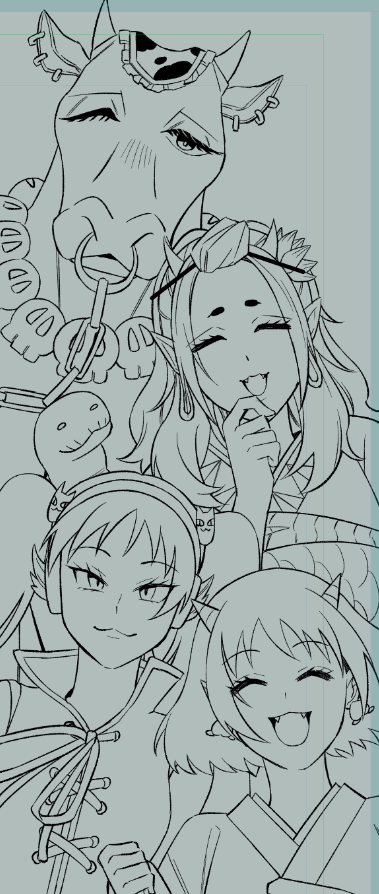 女の子をかわいく描く才能があるかもしれねえな…………………………………………