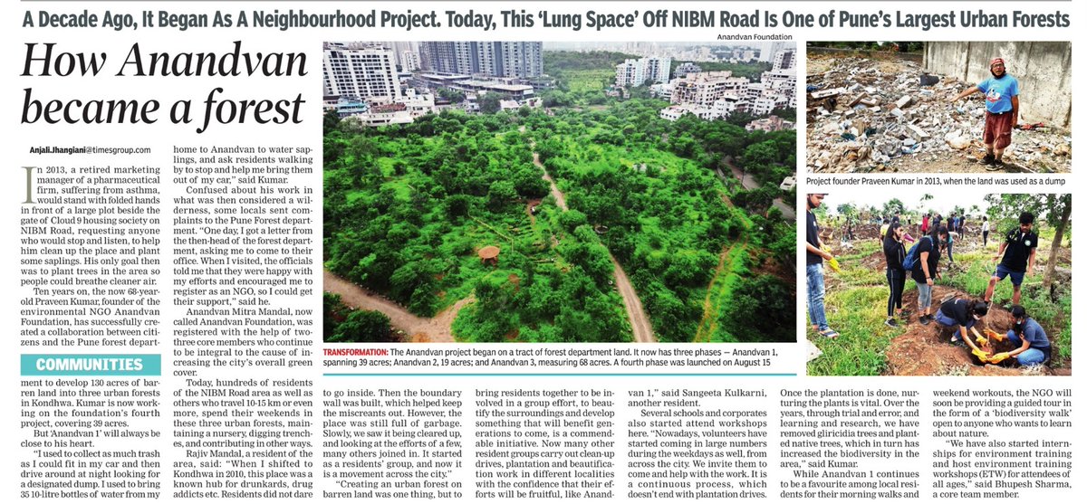 Anandvan Foundation, Pune tweet media