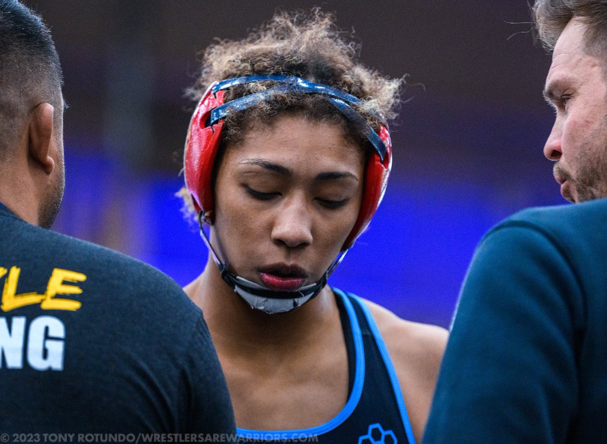 Kennedy Blades had severe food poisoning at U20 Worlds. She was 6 kg under weight and went to the hospital after her loss in semis. Still came back to get bronze. 📸 @Tony_Rotundo
