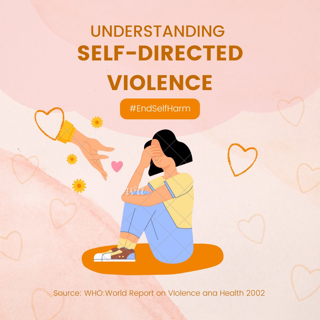 TheWiseWave2023's tweet photo. “Breaking Down Barriers : Understanding Self-Directed Violence💔✨”

"Rise Up, Speak Out, Stand Against Violence. 💪✨”
Every action, every word matters. Let's be the change we wish to see. 🌎💙

#EndSelfHarm
 #StandAgainstViolence #SpeakOut #SpreadKindness #TogetherWeRise https://t.co/CktC7Vs9tg