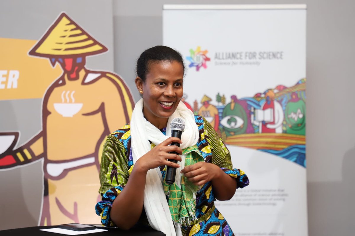"Farmers are the guardians of our food and land. It's our responsibility to protect their rights, advocate for fair policies, and create an enabling environment for their success" Ake Mamo, Director of Comms, Alliance for Science #FarmersMatter #ClimateActionZone