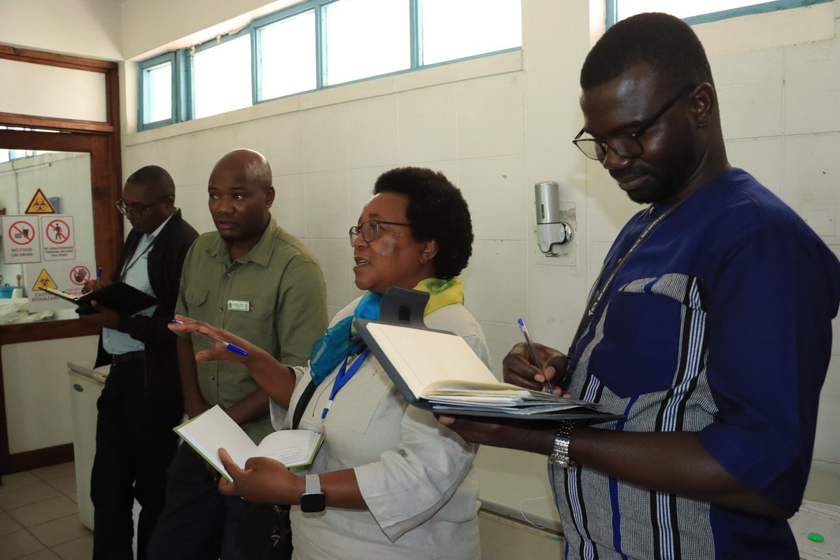 On day 4 of evaluating #Tanzania's  implementation of international health regulations,  evaluators visited human and animal health labs, hospitals, fire &amp;rescue, and other institutions.  

Local &amp; external evaluators saw evidence of progress &amp; areas for more investments.