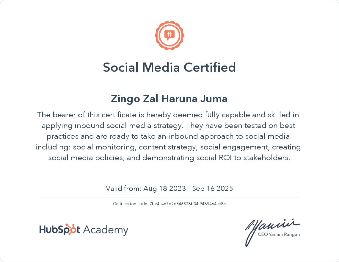 Nze_Zingo_Zal's tweet image. Learn to Relearn and Unlearn.

#SocialMediaMarketing 
#HubSpotLife

🫴 By @HubSpotAcademy