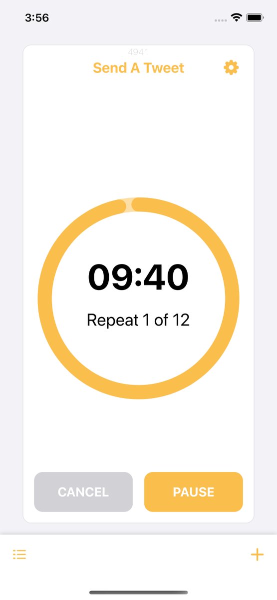 repeattimer's tweet image. Repeat Timer v3.6 has been released with the much anticipated ability to Pause a timer. It's like Christmas in August.

DL here: apps.apple.com/app/repeat-tim…