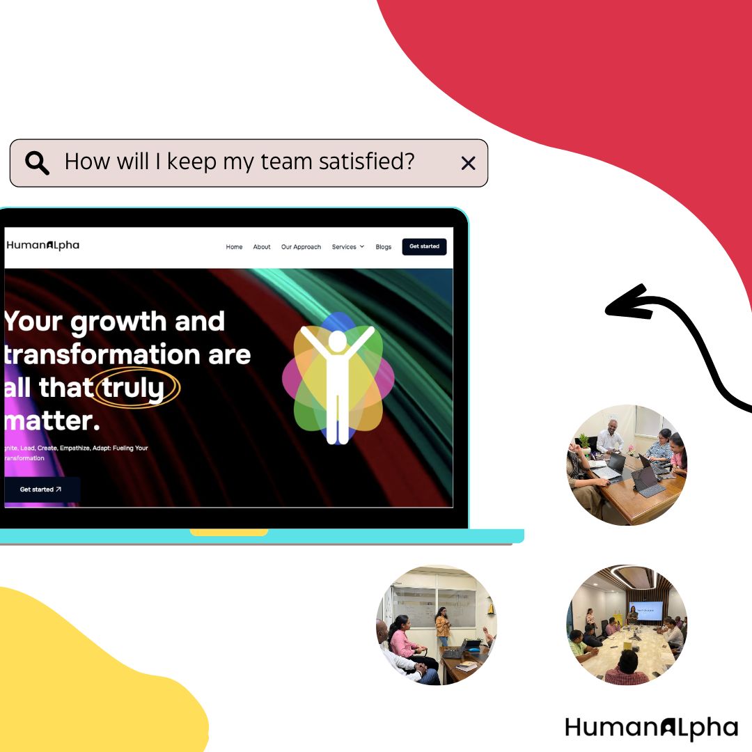 Discover the secrets to keeping your team satisfied and engaged. Let HumanAlpha guide you towards creating a thriving and motivated workforce.  Dive deeper by visiting our new page through the link in our bio.
#humanalpha #teamwork #employeemotivation #workplacehappiness