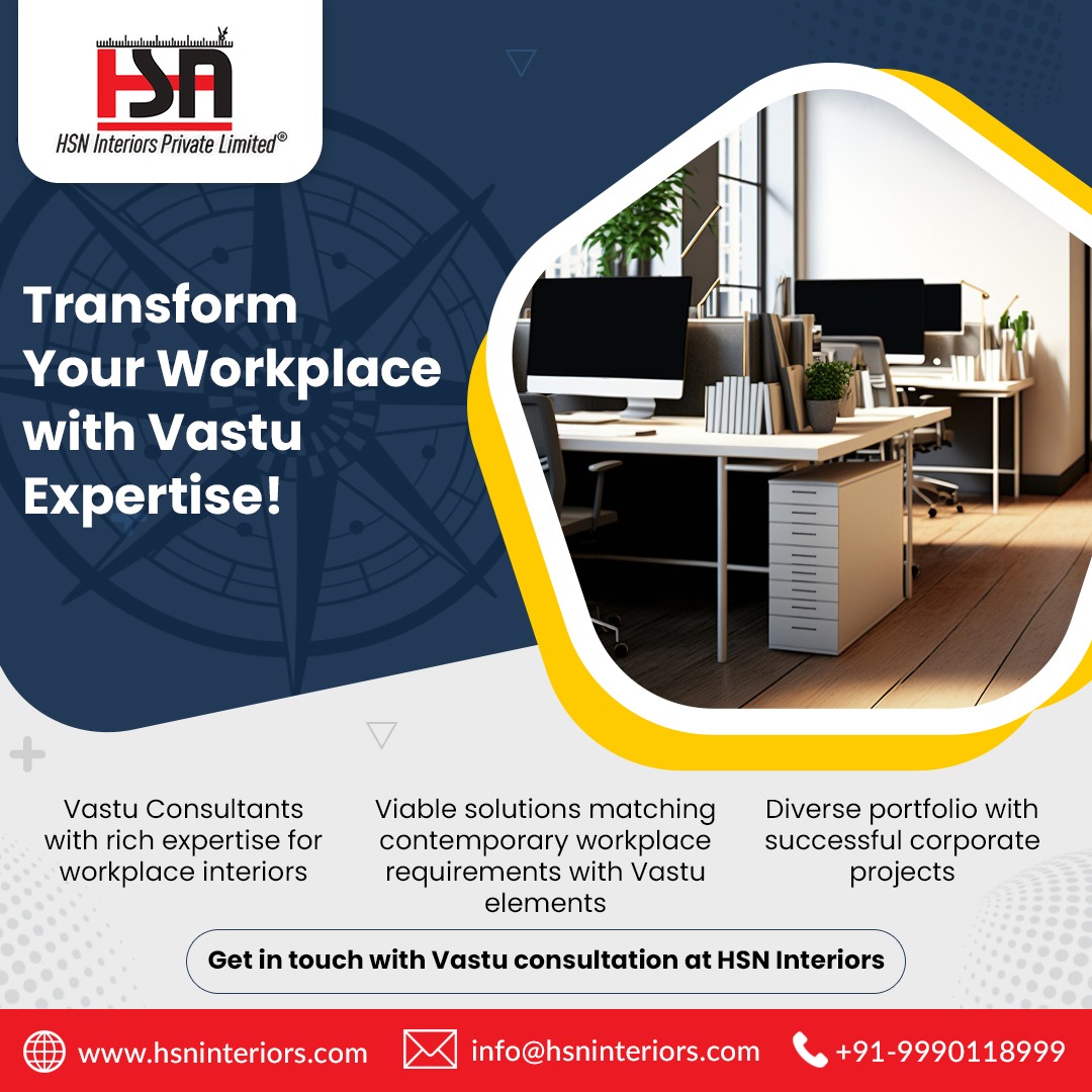 HsnInteriors's tweet photo. A workplace that not only looks aesthetically pleasing but also radiates positive vibes, promoting better focus, creativity, &amp; overall well-being among employees. 

Contact us to book our services! 
🌐 https://t.co/UjNwe2IOaJ
📞 9990118999 
📧 info@hsninteriors.com

#HSNInteriors https://t.co/AsoYerwoqG