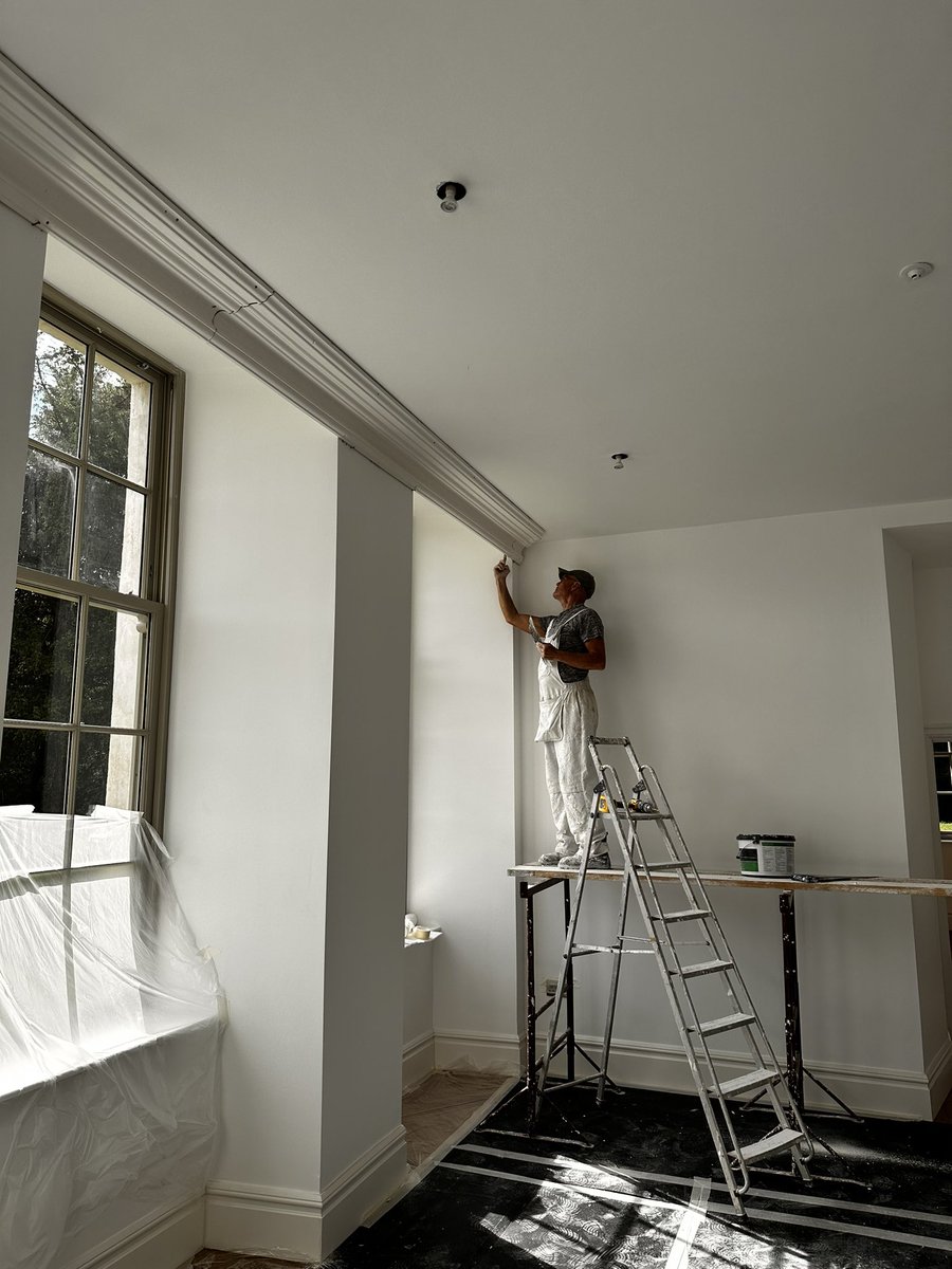 cornicedesign's tweet image. Firbeck Hall #plasterware #victoriancornice #victoriancoving