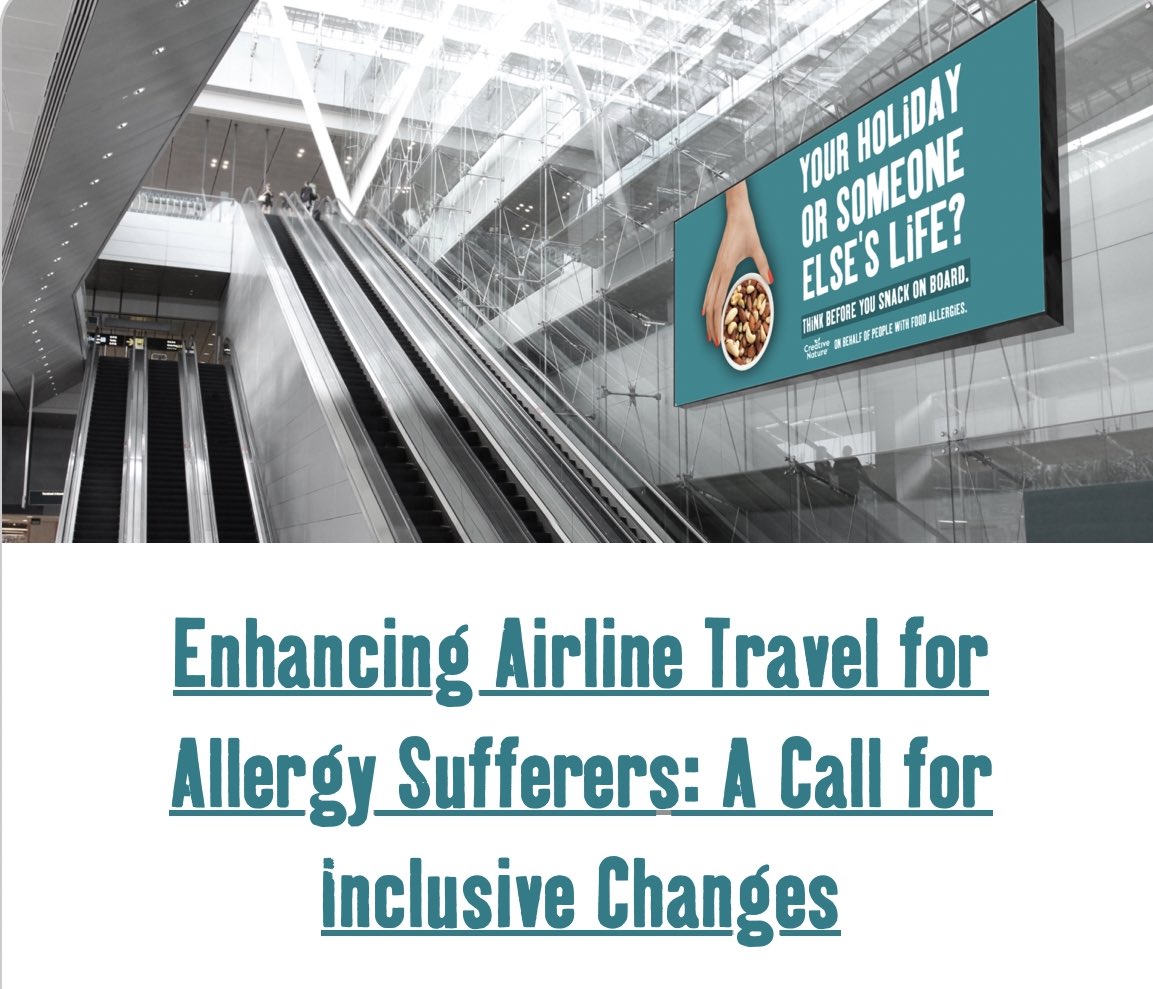 Make sure to check out our recent blog about the changes Creative Nature would like to see more airlines and airports adopting to ensure the safety of passengers who have allergies! #allergies #blog creativenaturesuperfoods.co.uk/enhancing-airl…