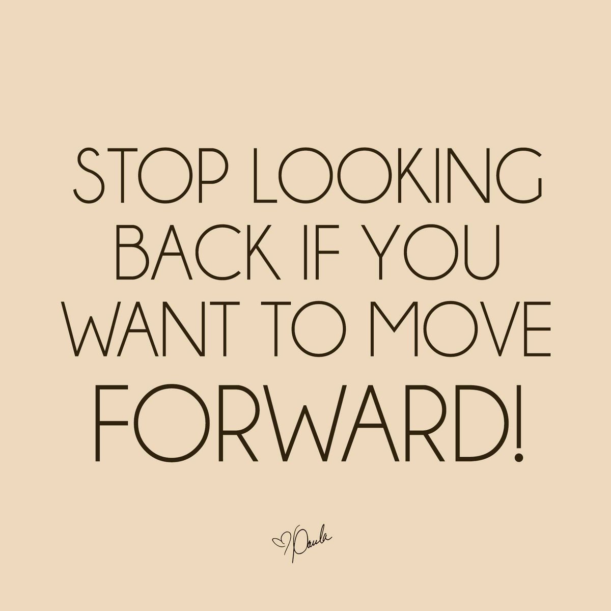 Paula_White's tweet photo. Stop looking back if you want to move forward! https://t.co/yb1olwuglZ