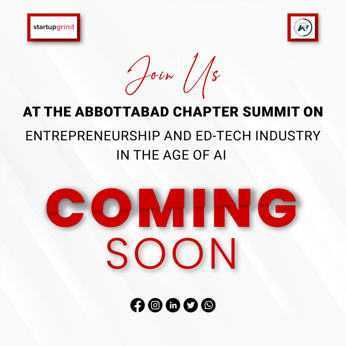 abdullah_own222's tweet image. Join us as Robotics World and Startup Grind Abbottabad Chapter collaborate to ignite the sparks of entrepreneurship in the age of AI at our upcoming summit!
#EntrepreneurshipSummit #EdTechInAI #RoboticsWorld #StartupGrindAbbottabad