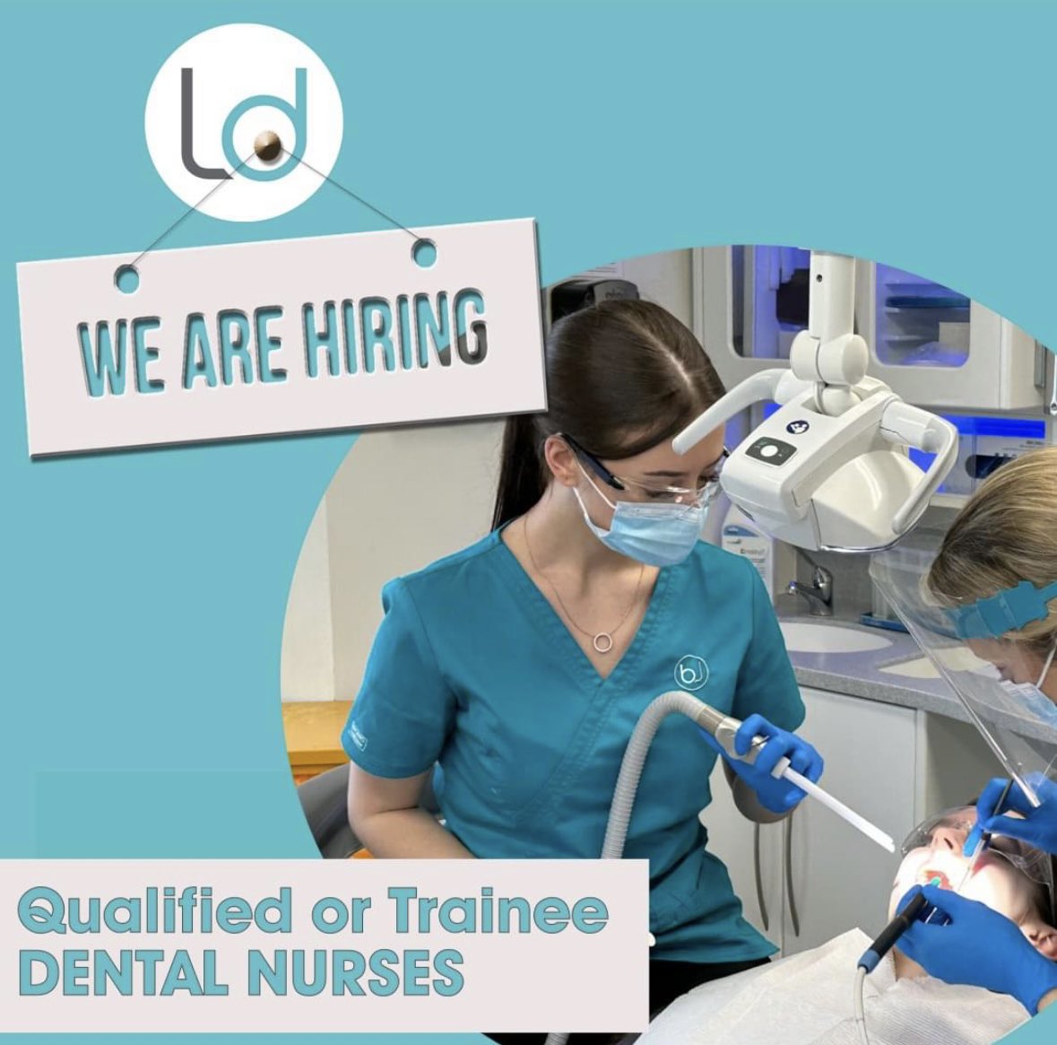 We have opportunities for qualified dental nurses, full or part time.

We are also able to offer trainee positions &amp; so are very keen to talk to anyone interested in pursuing a career as a dental nurse. 

Is this you? Please send your CV to kate@langmansdental.co.uk