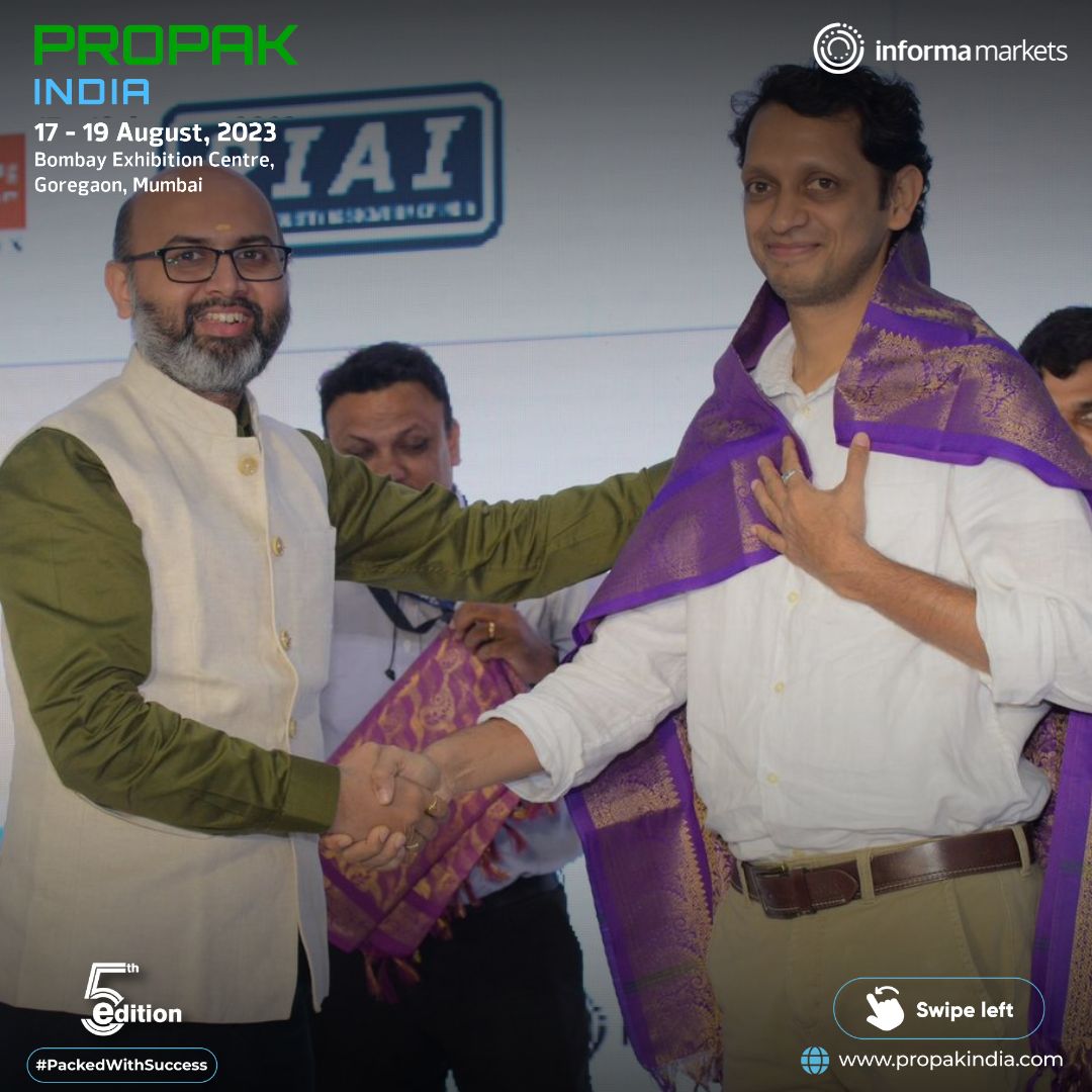ProPakIN's tweet photo. A riveting panel discussion took place at ProPak India exploring the intricacies of "Packaging Design – Road to Successful Product Packaging &amp; Branding".
Join us at  Bombay Exhibition Centre, Mumbai.
 
#ProPakIndia2023 #PackagingSolutions #ProcessingSolutions #ExhibitionsIndia https://t.co/T2S1wAnyTX