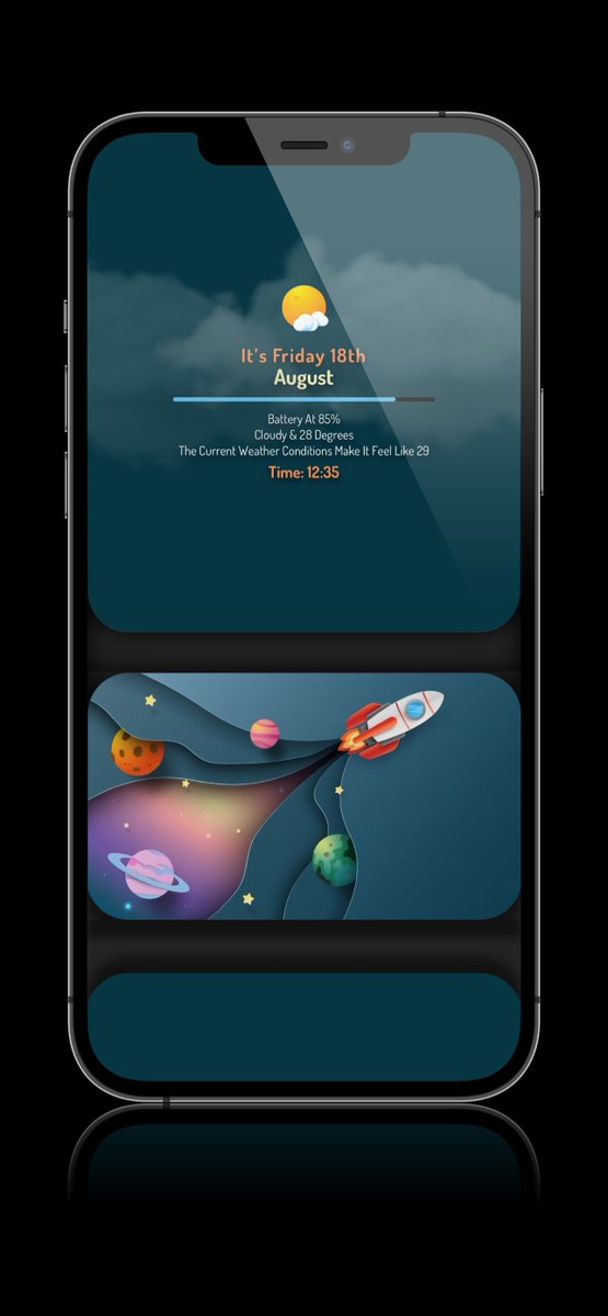 I’m trying out @JunesIphone ‘s new tweak: Designer, successor of LockPlusPro...
So, I created a new #widget 😄!
Wall: me
#XinaA12 #jailbreak #iOS15