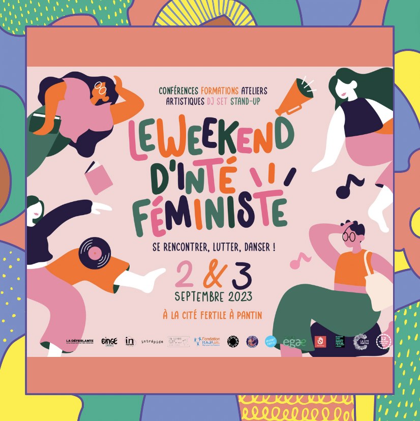 [𝙻𝙴 𝚁𝙳𝚅 𝙰𝚅𝙰𝙽𝚃 𝙻𝙴 𝚆𝙴𝚃𝙾𝙾]
Les 2 et 3 septembre à La Cité Fertile a lieu le premier week-end d’intégration féministe : deux jours et plus de neufs espaces dédiés à la rencontre, la lutte militante, la fête et la bonne humeur !
helloasso.com/associations/g…
