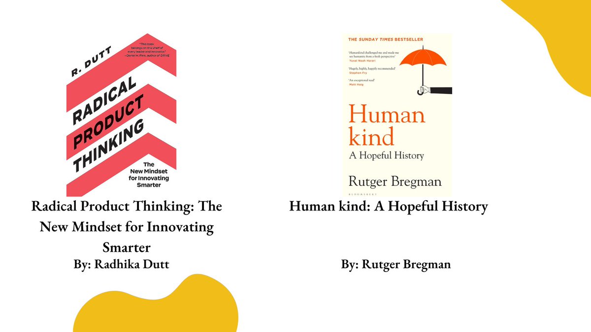 ProductizedConf's tweet image. 🏖️📖 Today we add 4 more books to the must-reads list for your vacation! Happy reading!
#Productized23 #SummerPosts #VacationVibes #BusinessInSummer #SummerReadingList