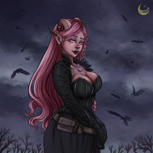 EerilunaDraws's tweet photo. Hi! Another long time no post 🥹
I've had this drawing made months ago, but never got to post it, but here is Knotty! 
Might be my fav drawing I made of her 💖✨🌙 https://t.co/TwcC6k2nwC