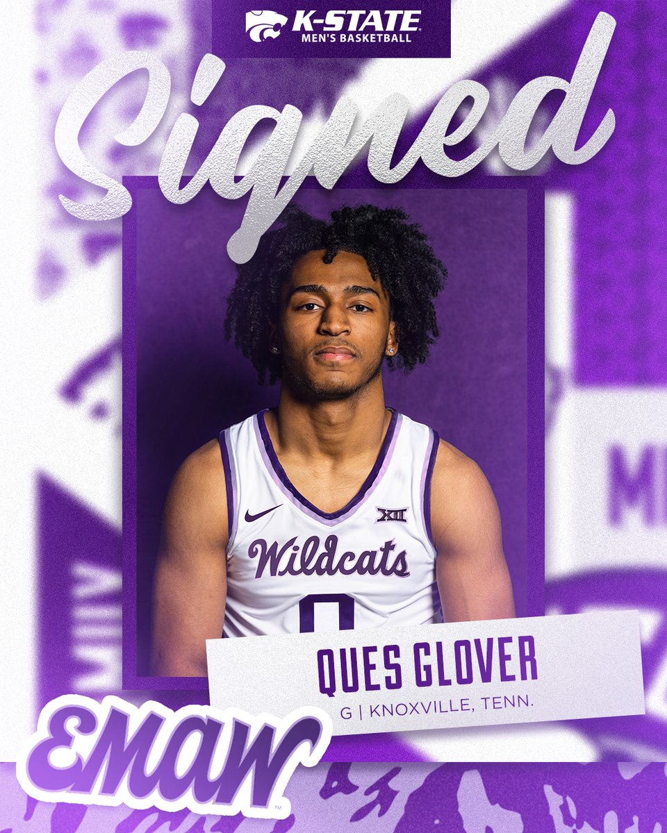 Welcome to the family, <a href="/quesglover/">Ques</a>! 

📄k-st.at/3qAjZf0

#KStateMBB x EMAW