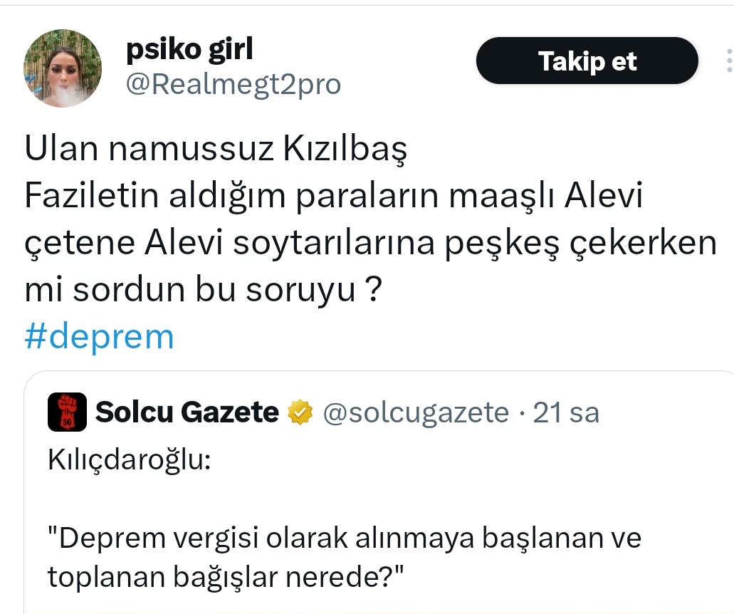 #suriyeliler Bu Kaşar Alanen Alevilere hakaret ediyor
