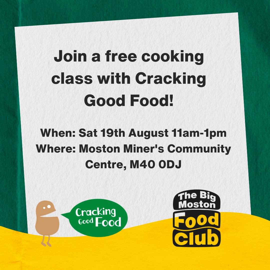 InOurNatureMCR (@inournaturemcr) on Twitter photo Opportunity alert! We have 5 FREE SPACES for a cooking class tomorrow!👩🍳 Learn from <a href="/CrackingFood/">Cracking Good Food</a> how to cook a tasty, healthy veggie curry. To take part send us a message 🙂 Opportunity alert! We have 5 FREE SPACES for a cooking class tomorrow!👩🍳 Learn from <a href="/CrackingFood/">Cracking Good Food</a> how to cook a tasty, healthy veggie curry. To take part send us a message 🙂