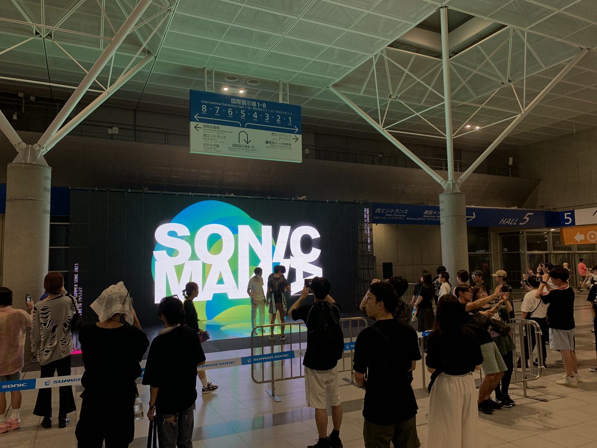 imttik's tweet photo. ソニマニきてます https://t.co/pUOcCOVaPt