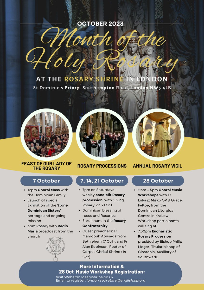 Rosary Shrine (@rosaryshrine) on Twitter photo It's not too early to start planning for your visit to Our Lady's Rosary Shrine <a href="/RCWestminster/">Westminster Diocese</a> in October, the month of the Holy Rosary. As usual we have a series of special Rosary processions and other events planned for the month. It's not too early to start planning for your visit to Our Lady's Rosary Shrine <a href="/RCWestminster/">Westminster Diocese</a> in October, the month of the Holy Rosary. As usual we have a series of special Rosary processions and other events planned for the month.