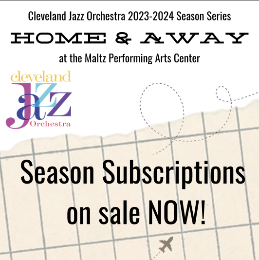 clejazzo's tweet photo. Get ready – season subscriptions for the CJO 2023-2024 series “Home &amp; Away” are on sale NOW!

Join us at the @MaltzCenter for another fabulous season of jazz!

with: @briaskonberg @BonaRichard @AvaPrestonMusic @MusTheaterProj 

https://t.co/rBnNajWTVc

#Jazz #OnSale #Cleveland https://t.co/7K04bnP9sO