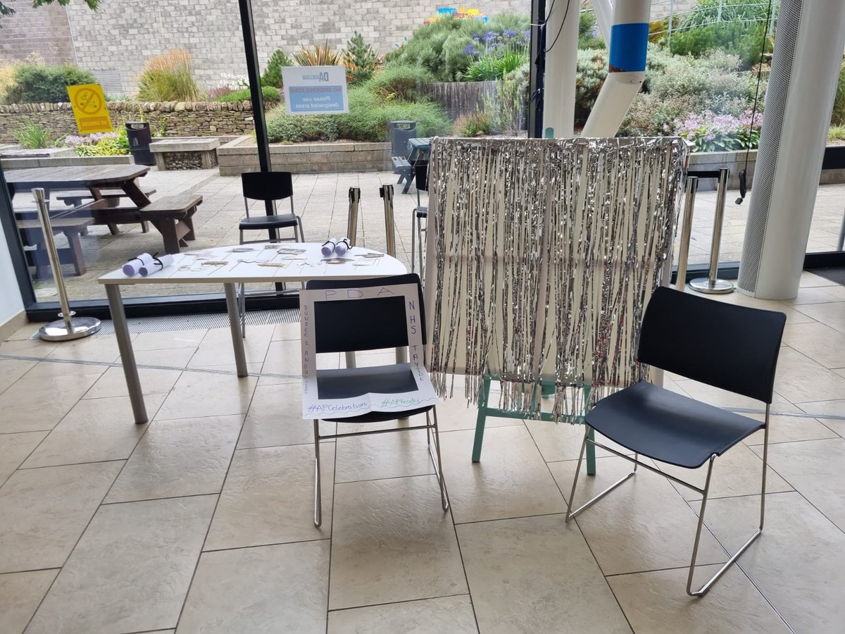 NHST_PPD's tweet image. Getting set up at Dundee and Angus College for our AP Celebration Event!⭐️

#APCelebration #APReady #NHSTayside #DACollege