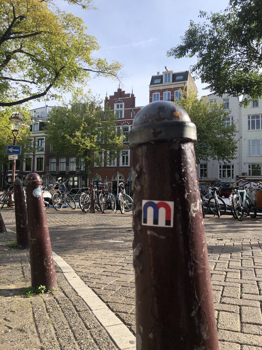 mcbublockchain's tweet photo. Hello World 👋

Our sticker is in Amsterdam 🫠Ⓜ️ https://t.co/poUQzROwru