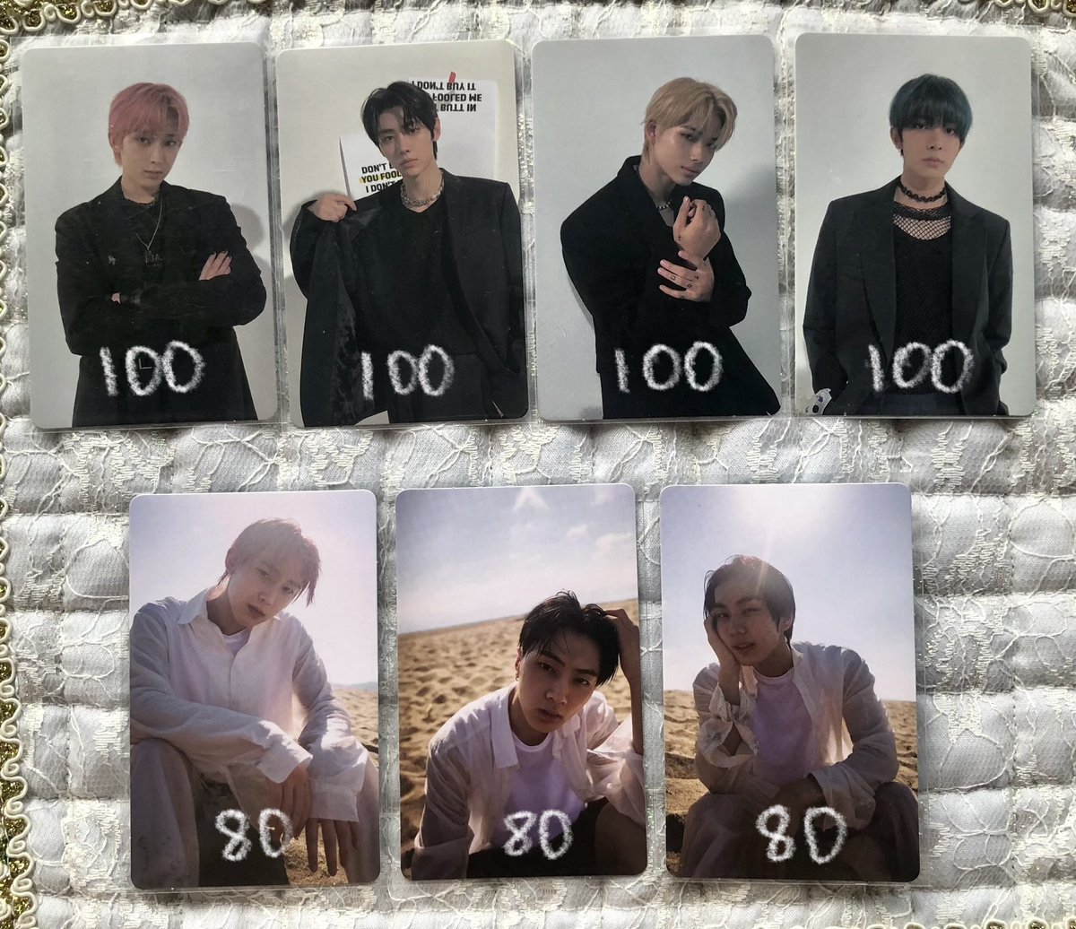 hanshuals's tweet photo. wts lfb ph #hanshualsells

🎀 5490 php set

𓂋 onhand
𓂋 payo or 1 month dop with 30% non refundable dp
𓂋 can tingi 2nd pic (1 week dop)

read carrd on pinned b4 claiming
reply or dm to claim

𖥻 jake bdo pob jungwon hakanai white heeseung enconnect pc jungwon jay poke cheek https://t.co/M46UZWqVt3