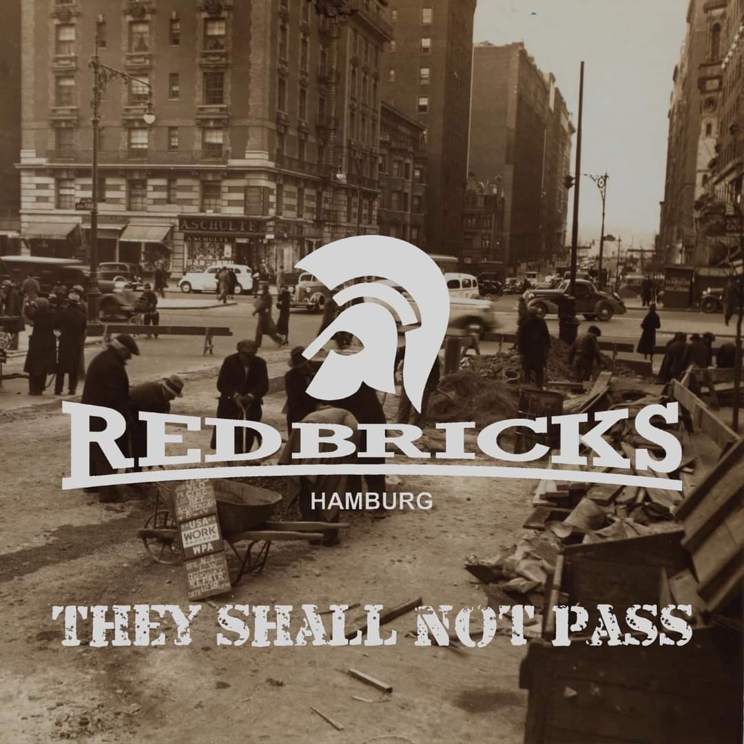 🖤❤️Via Red Bricks: New Single: the song is called „THEY SHALL NOT PASS“ and it‘s about the march of the fascists at the cable street in east london, october 4th 1936 !! (Battle of Cable Street)

enjoy🍻

redbricks.bandcamp.com/merch/they-sha…

open.spotify.com/artist/6bIAj7J…

music.apple.com/de/artist/red-…
