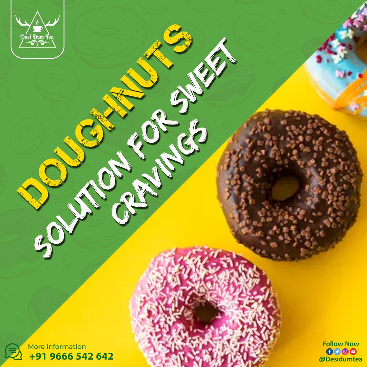 DOUGHNUTS 🍩 😋

@ DESI DUM TEA
FOR FRANCHISE 📞 9666542642
#desidumtea #coffee #doughnuts  #selflove2023  #Tealovers #tamilnaducoffee #hibiscustea #kadakchai #teamgoodvibes #alloverindiafranchise #trending #AndhraPradesh #desidumtea #desibeverages #lowinvestmentbusiness