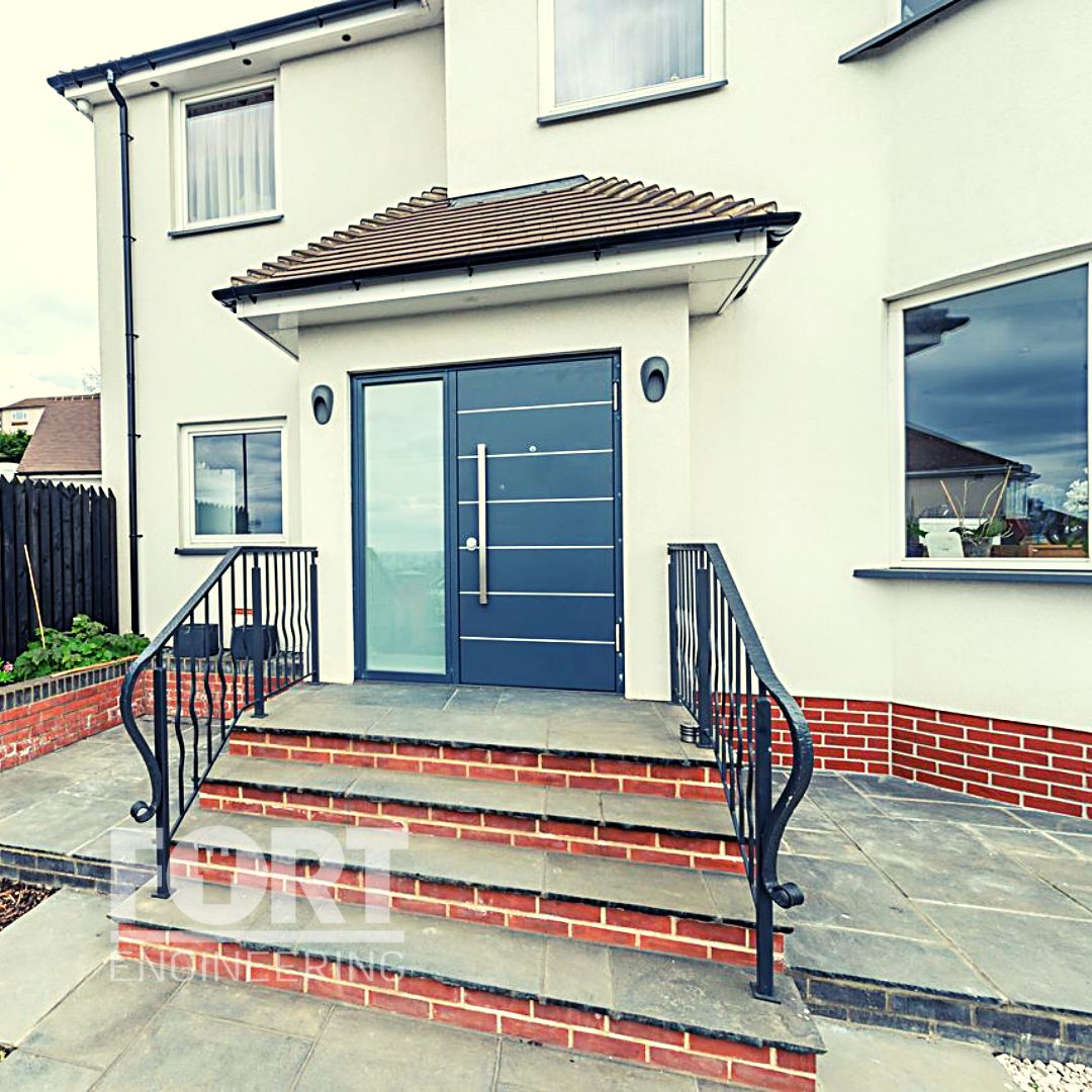 Get the #home of your dreams starting off with the #exterior. Designed to match your style, our bespoke security front doors are available in any RAL colour that you want while offering the security your home needs.