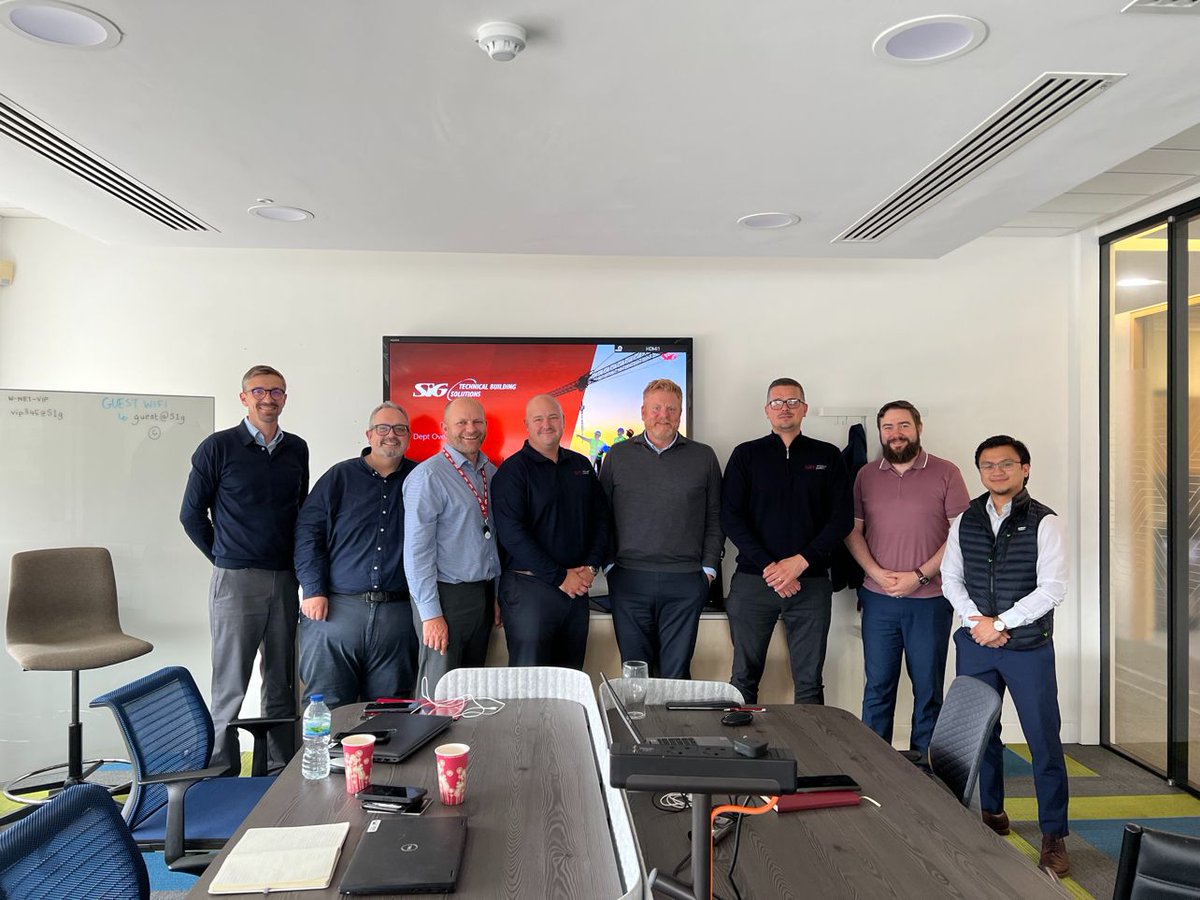 Great to see our SIG Ireland &amp; SIG UK technical teams get together at our Ireland offices to share best practice around our technical offer. We believe in the value of collaboration &amp; partnership to ensure we’re delivering the best specialist advice to our customers.