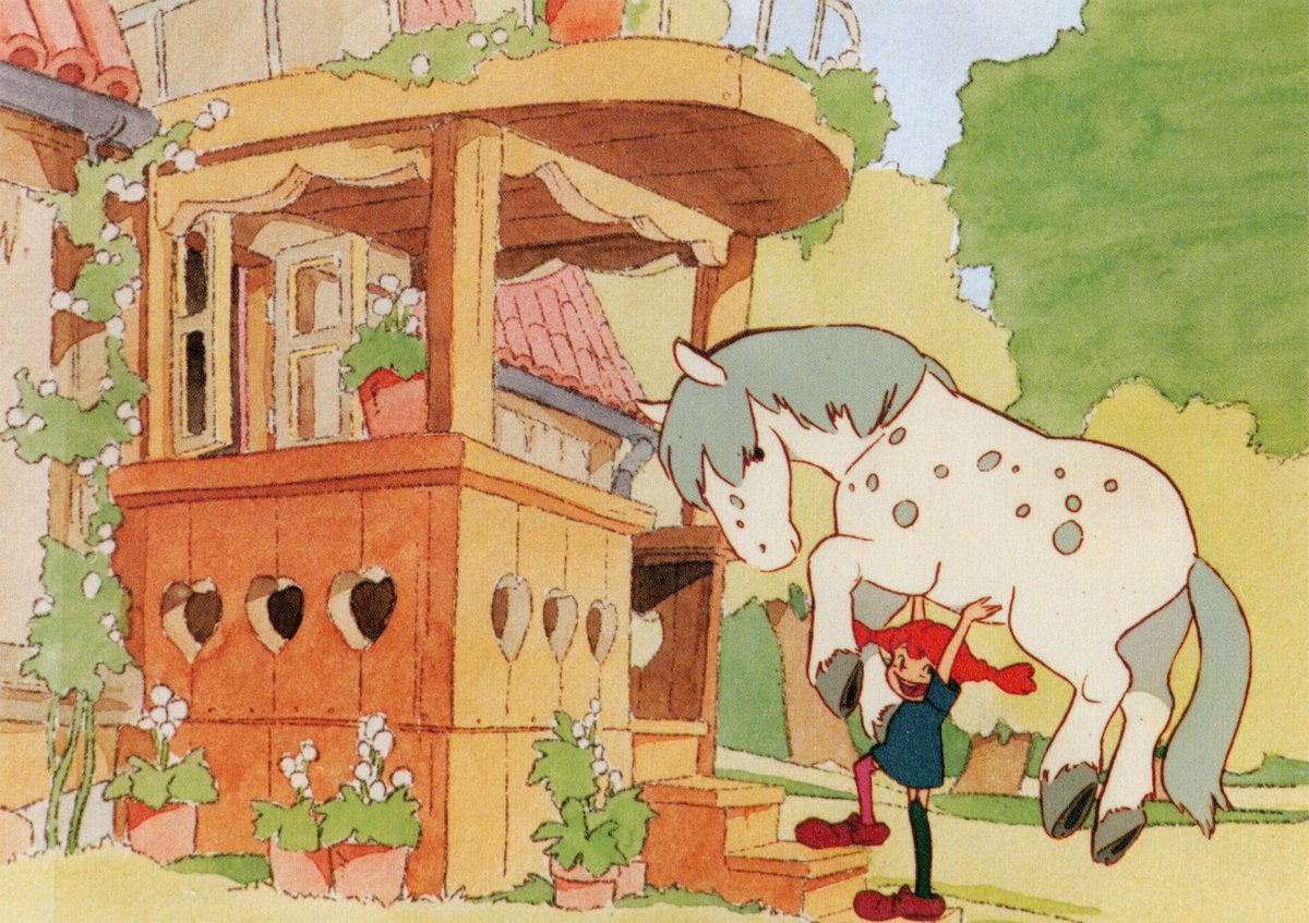 ani_obsessive's tweet photo. In the '70s, Hayao Miyazaki and Isao Takahata tried to turn Pippi Longstocking into an anime series. It was canceled.

But the show they planned was incredible — and its ideas impacted all their future work. We're unearthing the project that almost was:
➡️https://t.co/0Dp0RZRRYs https://t.co/sygtQLbXOw