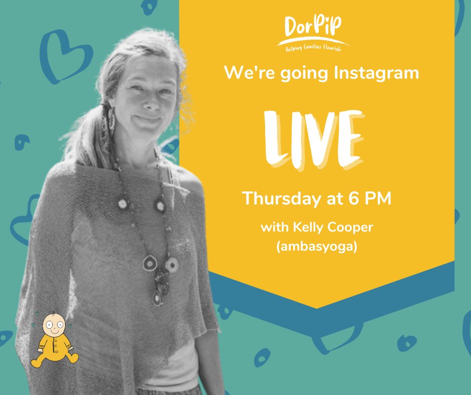 Join us for an enlightening Instagram Live session this Thursday, August 26th at 6pm with Kelly Cooper from Ambas Yoga🎉We will be exploring the power of Somatic Therapy in aiding attachment struggles! #instagramlive #live #yoga #attachment #bonding #dorset #bournemouth #parents