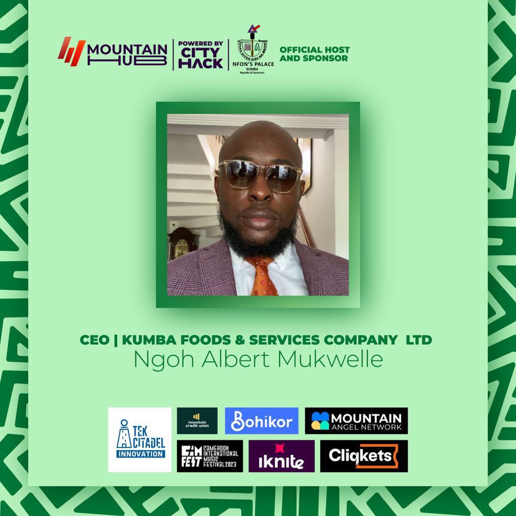 KFSinfo1's tweet image. Meet the domain expert for Green Hack Kumba: "Sustainable Agriculture and Food Systems". 🍀

NGOH Albert MUKWELE is an Agribusiness entrepreneur and a holder of an EMPRETEC UNCTAD certification with 14 years experience in community development and business management.