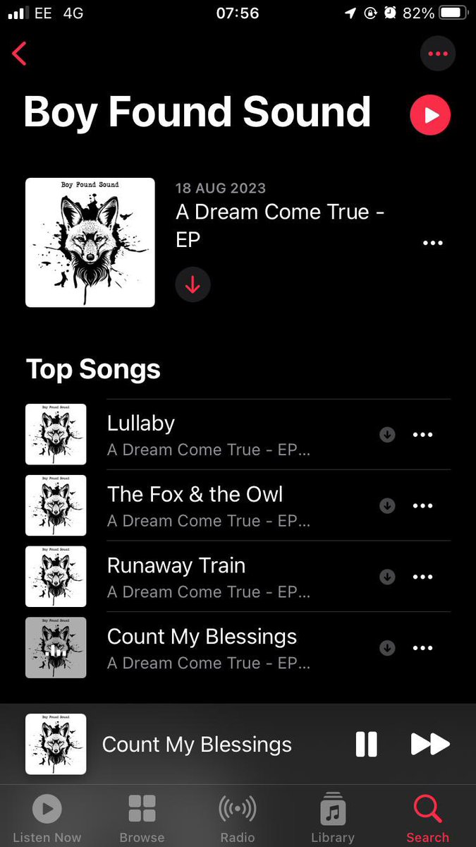 BoyFoundSound's tweet photo. My debut EP “A Dream Come True” is now available on Spotify &amp; iTunes 

Enormously grateful to @jamieupthemix for helping me fulfil a lifelong ambition 

If you can find the time to listen, like and share, I would really appreciate it! 🙏🏼

#BoyFoundSound #ADreamComeTrue https://t.co/U5voasxp4A