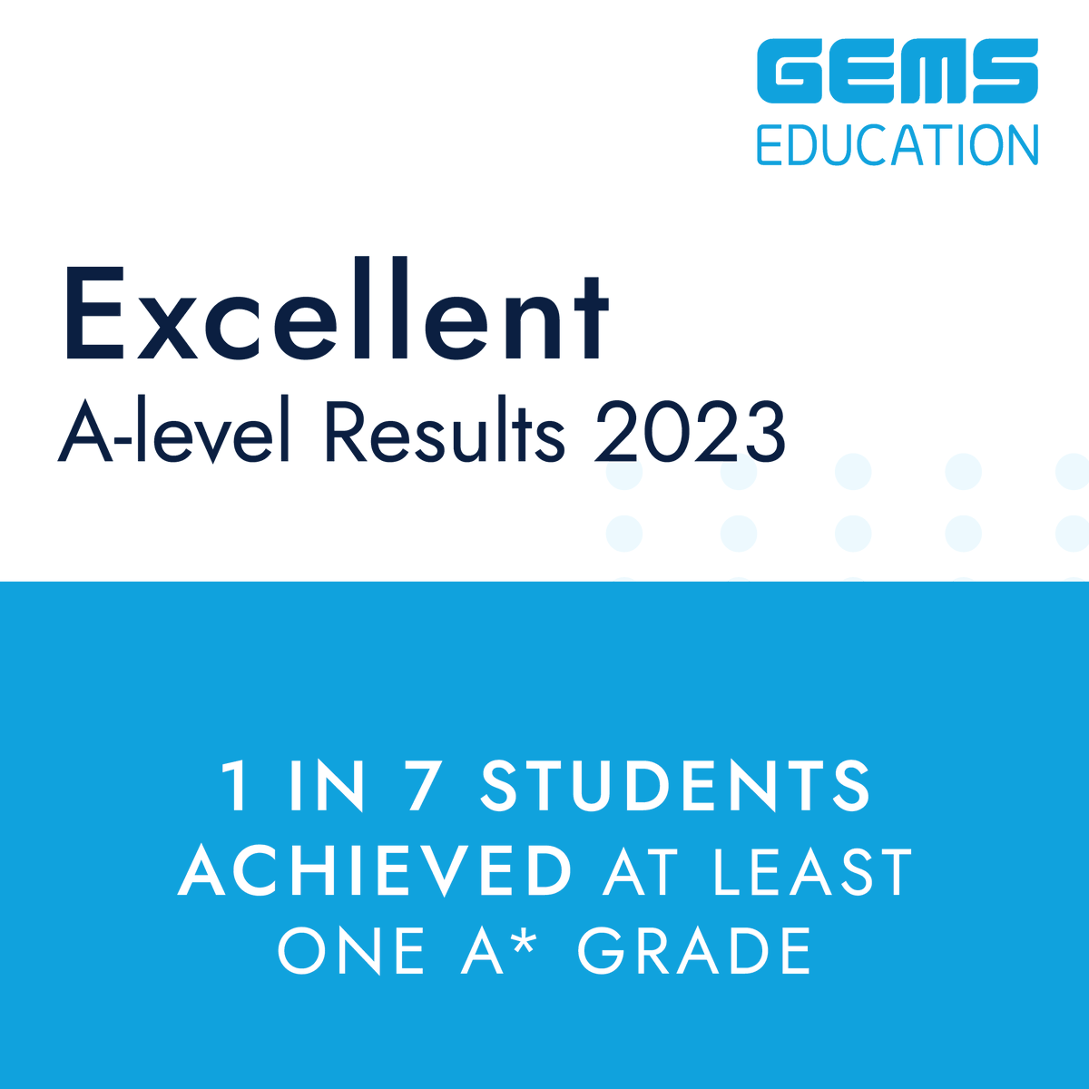 GEMS_ME's tweet photo. Congratulations Class of 2023! We would like to congratulate our amazing A-Level students on their dedication, resilience and determination over the last few months. We are immensely proud of the people you have become. 
#GEMSEducation #GEMSGeniuses #Alevels #OneTeam https://t.co/lLmLiHfsoo