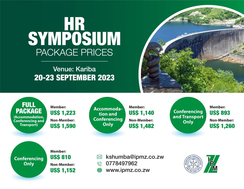 It's almost time for another enlightening Symposium. Registration for the HR Symposium now open. Visit the link below to secure your spot!

forms.office.com/r/EbHr0aeBSs

#hrsymposium #IPMZ #Zimbabwe #HR