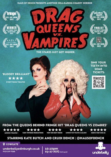 Show by <a href="/hausofdench/">HAUS OF DENCH</a> <a href="/CrudiDench/">Crudi Dench</a> 
Joe’s 4 Word Reviews:
Hilarious. Rambunctious. Outrageous. Brilliant. 
#edfringe #FillYerBoots