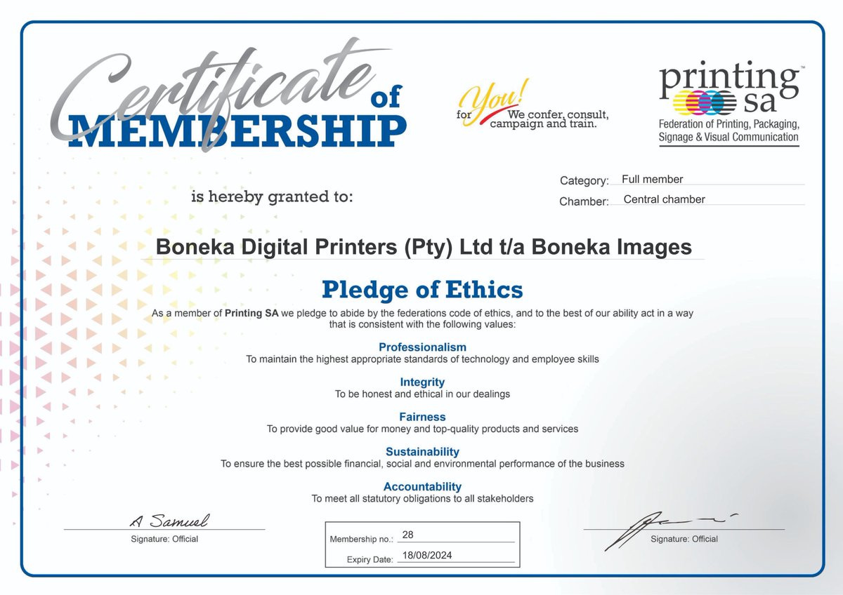 BonekaImages's tweet photo. • Professionalism • Integrity • Fairness • Sustainability • Accountability https://t.co/TyXLl4Aq13