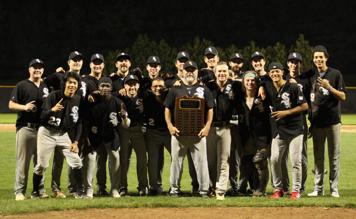 YBLBlackSox's tweet photo. The @YBLBlackSox take Game 5 by a  score of 1-0 to win the 2023 @YawkeyBaseball Championship.

Scott Nosky threw six shutout innings striking out nine to earn the win. Derek Roman picked up the save with a scoreless seventh. https://t.co/cgCsVERQ8u