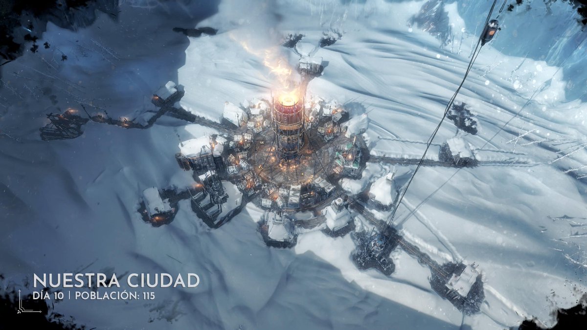 alexparsimonia's tweet image. Después de un fallido primer intento lleno de mutilaciones por congelación y niños regentando un comedor... Parece que está ciudad en un hoyo helado empieza a funcionar. #frostpunk #PS5
