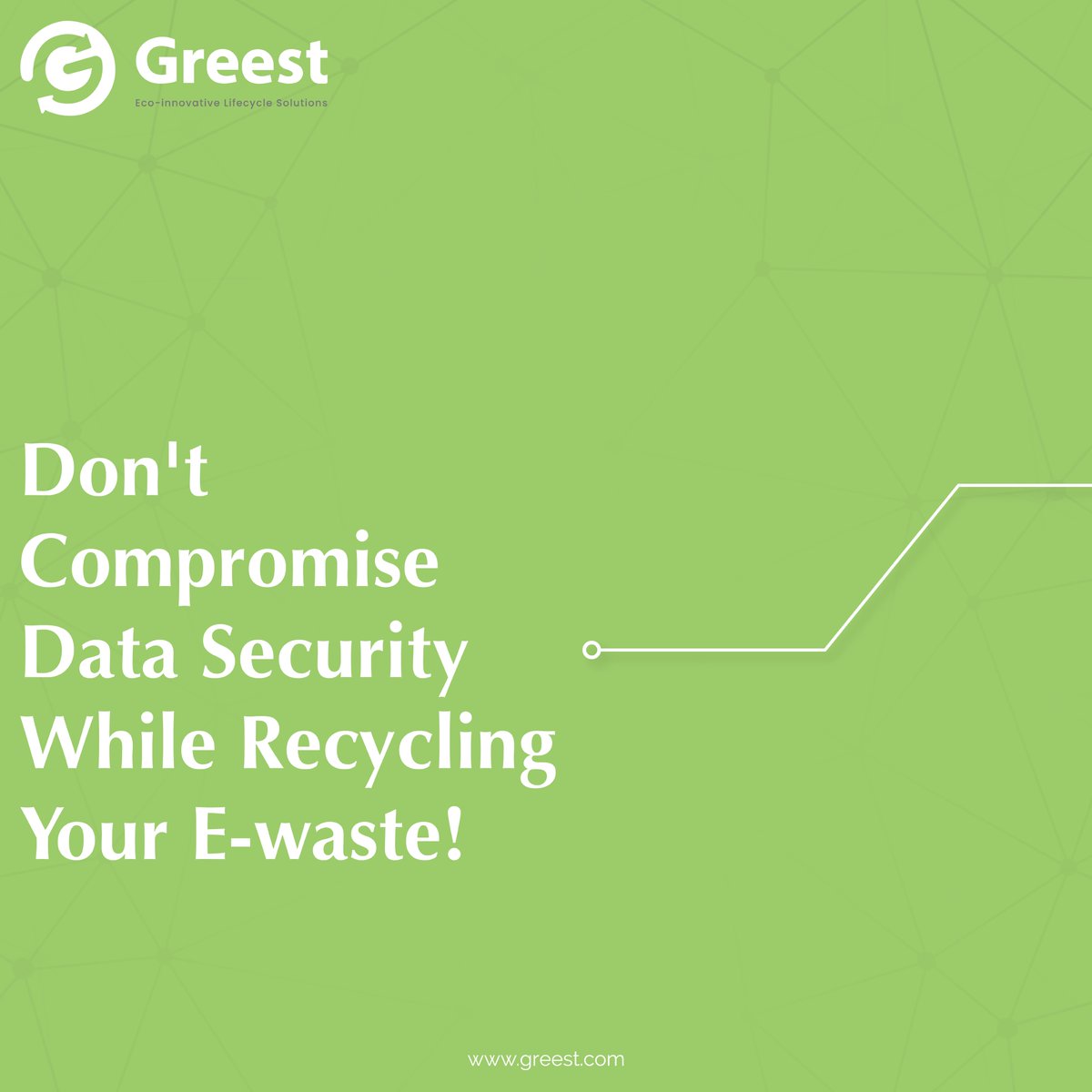 GreestLifecycle's tweet image. In today&apos;s digital age, data security is paramount. It&apos;s our responsibility to protect our clients&apos; sensitive information and ensure that it doesn&apos;t fall into the wrong hands.

#SecureDataDestruction #DataSecurtiy #Electronics #Sustainability #EWasteRecycling #Greest