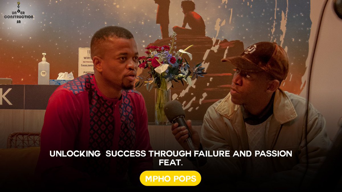 UnderconstrucSA's tweet photo. Our latest episode with @MphoPopps is out now click on this link to watch 👇 https://t.co/L28WpHAW6t https://t.co/GOWT5mcaAQ