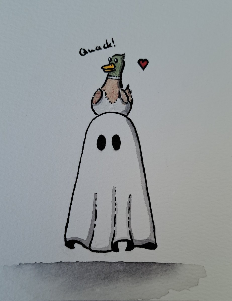 #AuGHOST2023 

Day 18: Quack

#kleineKunstklasse