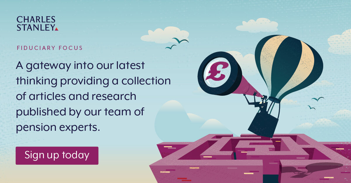 Subscribe to Fiduciary Focus 📰 – a gateway into our latest thinking providing a collection of articles and research published by our team of pension experts 🌐➡️ bit.ly/47yAA3w
