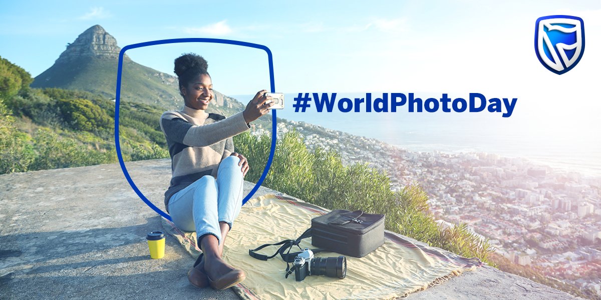 SBGroup's tweet photo. Tomorrow is #WorldPhotoDay, to celebrate, share a picture of yourself at your favourite location in Africa.
#SBGoCreate https://t.co/6xprrASHVR
